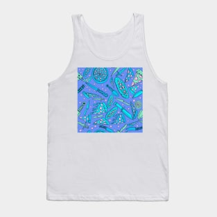 Pizza and Knives - Purple Tank Top